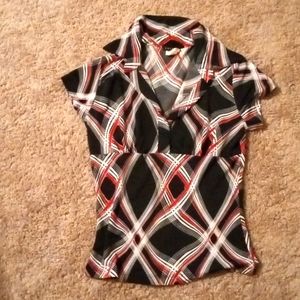 Classy Boss-Lady Blouse (Size Small)